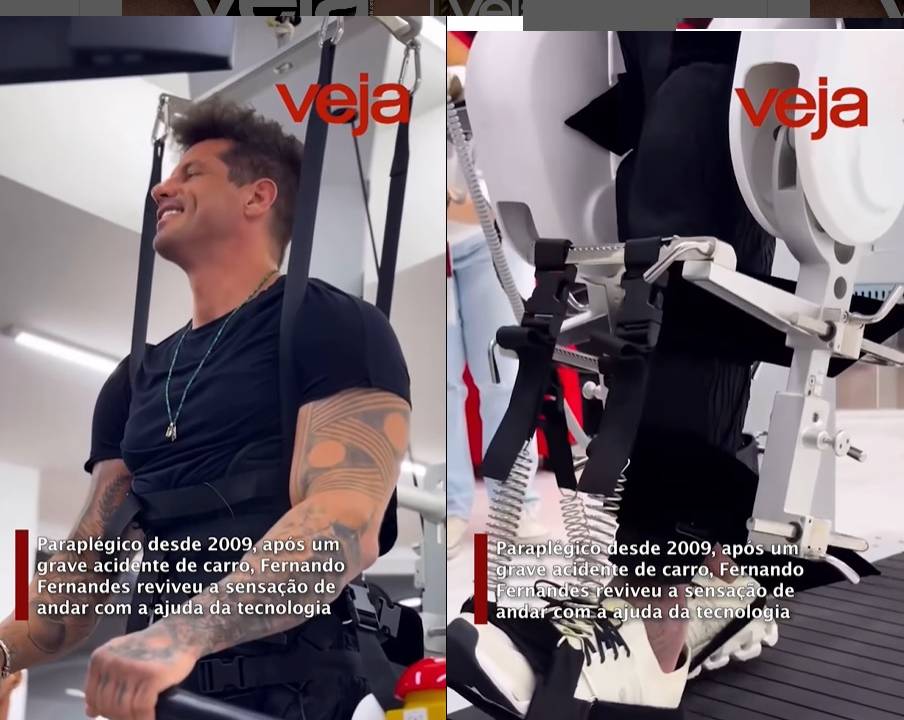 Como é a tecnologia que fez Fernando Fernandes voltar a andar