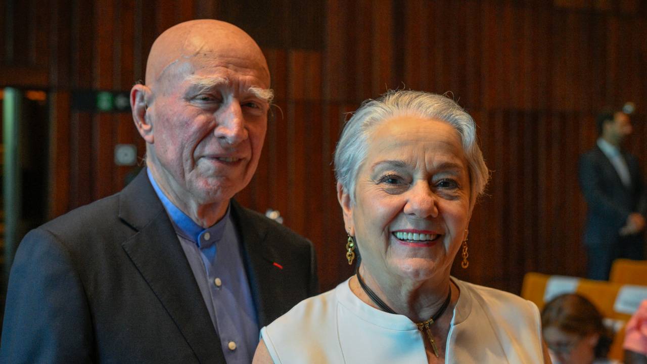 Sebastião Salgado e sua mulher, Lélia Wanick