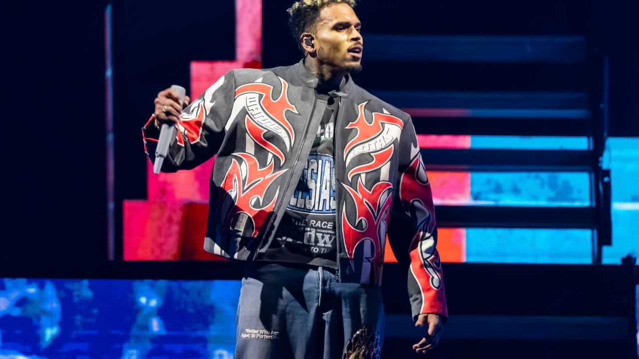 Rapper Chris Brown