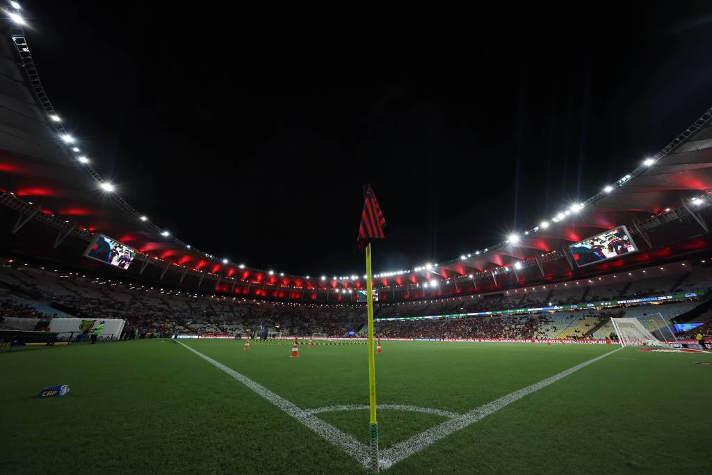 RIO DE JANEIRO, BRAZIL - MAY 10: General view of the stadium prior the match between Flamengo and Bahia as part of Brasileirao 2025 at Maracana Stadium on May 10, 2025 in Rio de Janeiro, Brazil. (Photo by Wagner Meier/Getty Images)