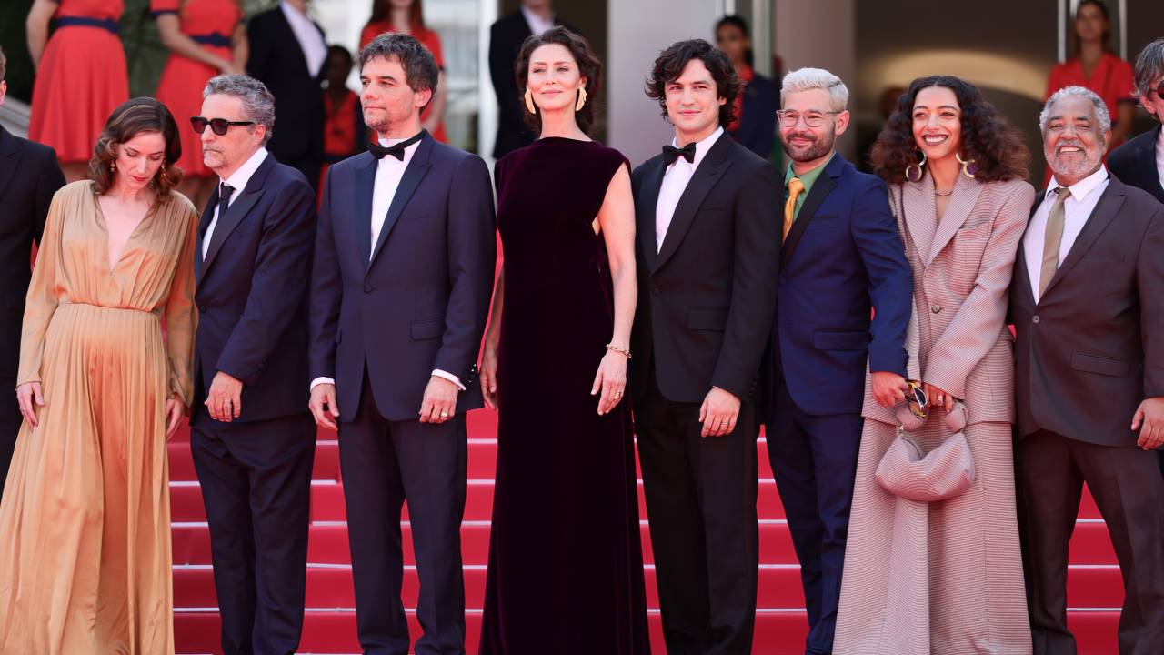Elenco e equipe de 'O Agente Secreto' no Festival de Cannes
