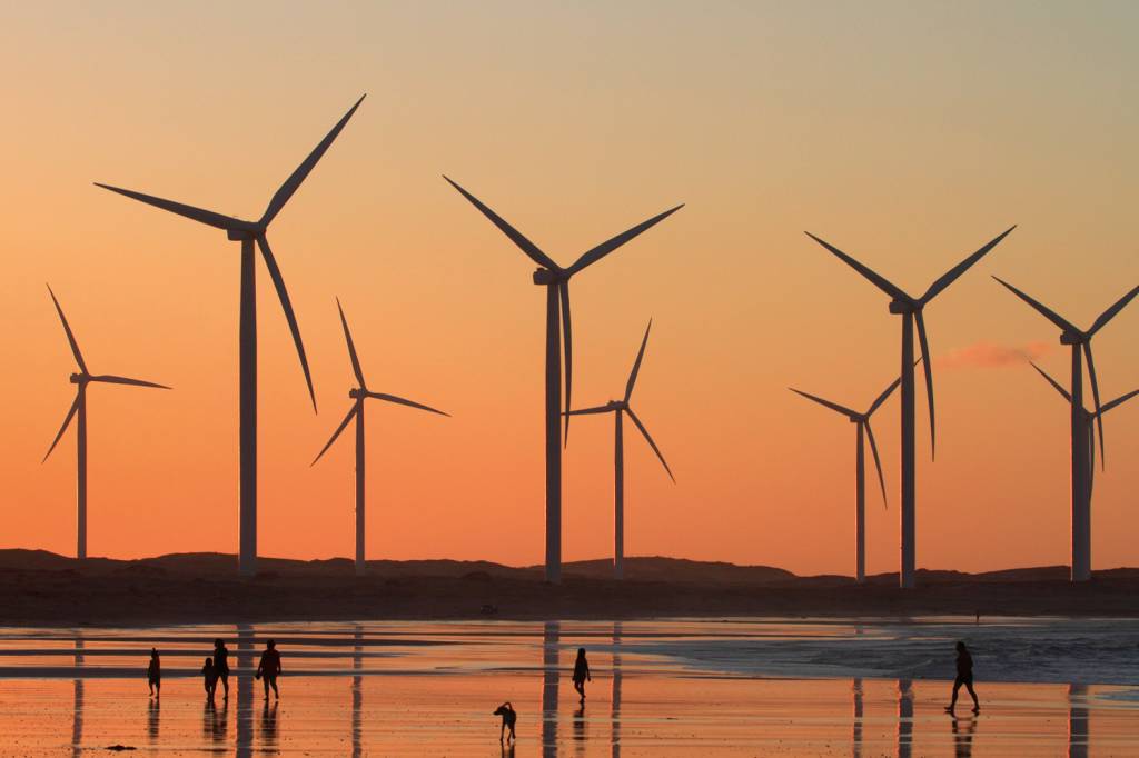 GettyImages-885383428.jpg ENERGIA DE SOBRA - Usina eólica: os chineses apostam alto em fontes renováveis no Nordeste