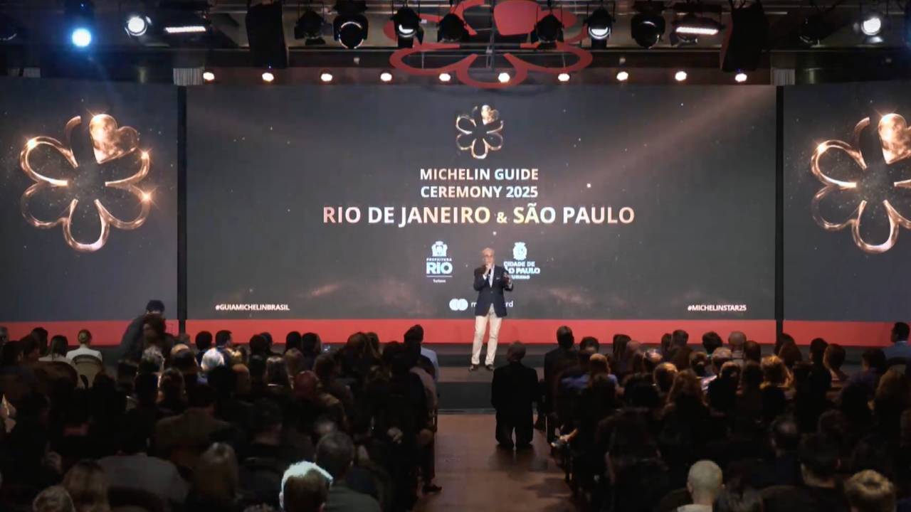 Cerimônia do guia Michelin São Paulo e Rio de Janeiro 2025
