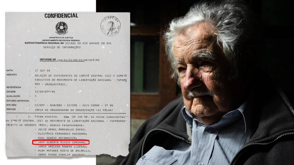 Polícia Federal e SNI monitoraram Mujica na ditadura e na redemocratização