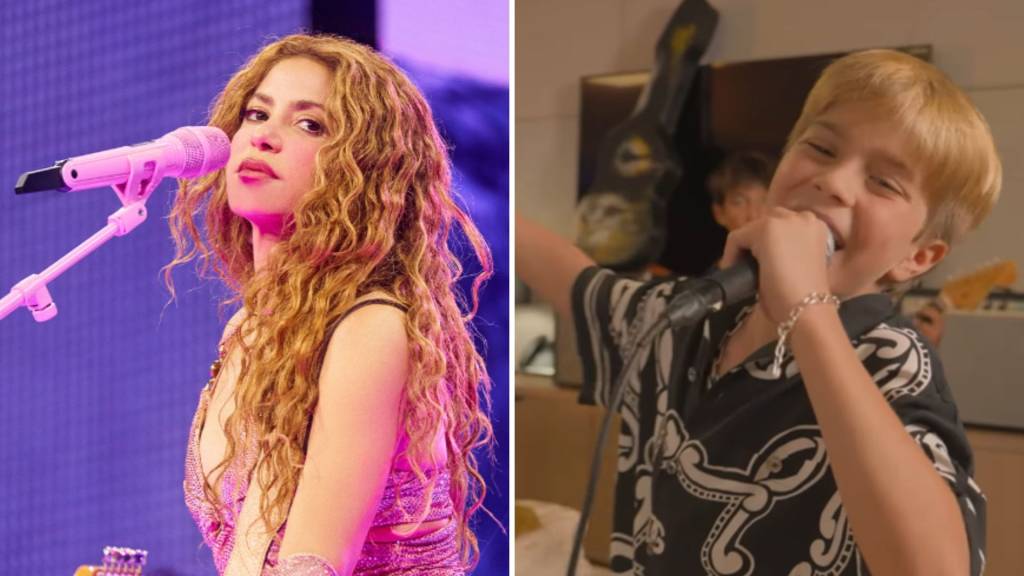 Os filhos de cantores que sobem no palco desde cedo