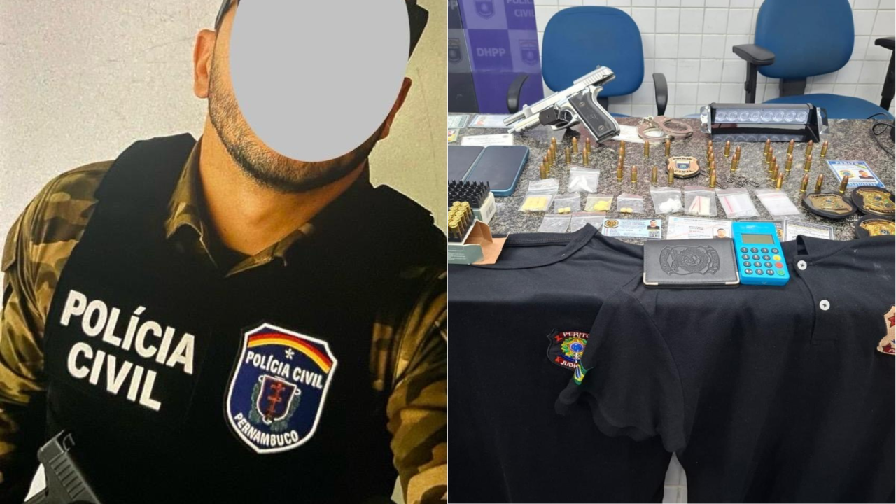 Traficante e falso policial preso no Recife