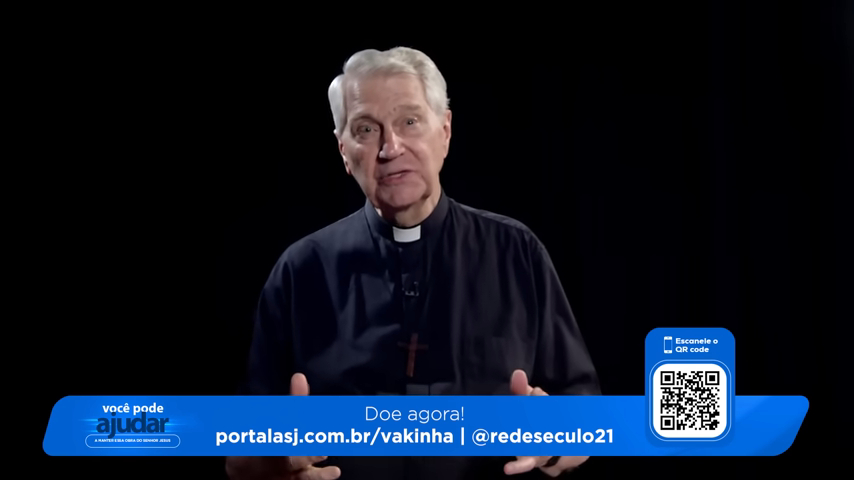 O padre Eduardo Dougherty é rosto da campanha de arrecadação da RS21