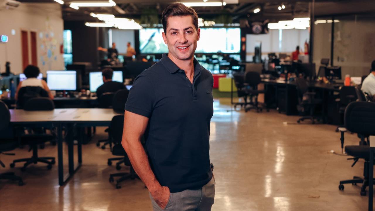 O CEO da Bankme, Thiago Eik