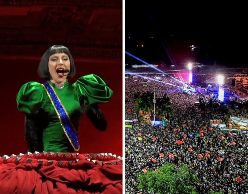 Lady Gaga reúne mais de dois milhões de fãs em Copacabana