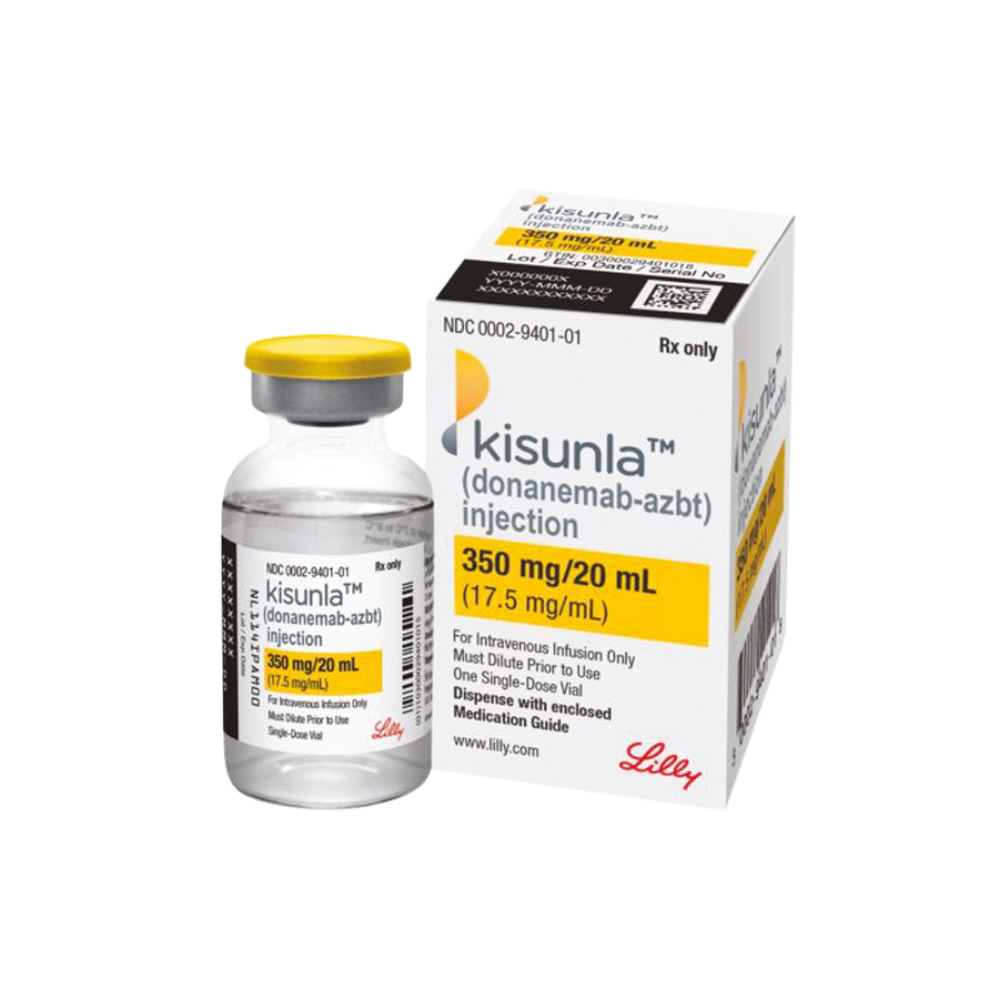 kisunla-lilly.jpeg RESULTADO - O novo remédio injetável para quadros iniciais: redução de 35% na evolução da enfermidade