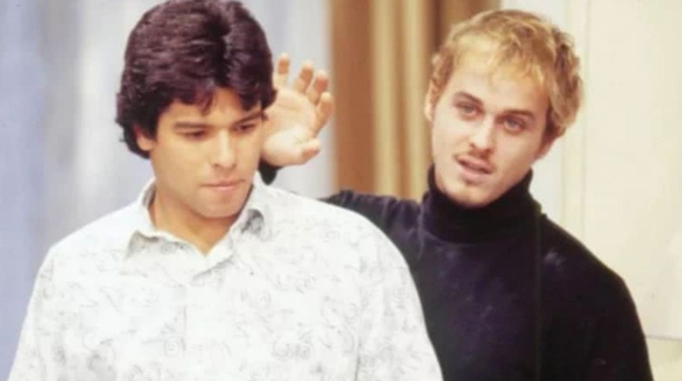 Mauricio Mattar e Guilherme Fontes em 'A Viagem'