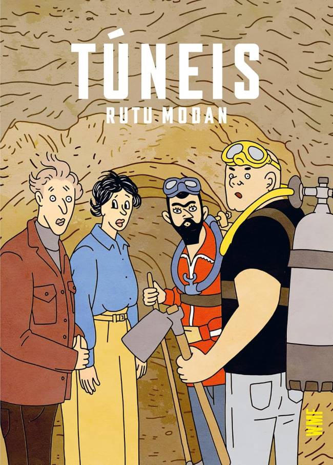 tuneismateriaprevenda TÚNEIS, de Rutu Modan; Editora: WMF Martin Fontes; Tradução: Lígia Azevedo; Páginas: 286; Livro: 139,90; E-book: 139,90