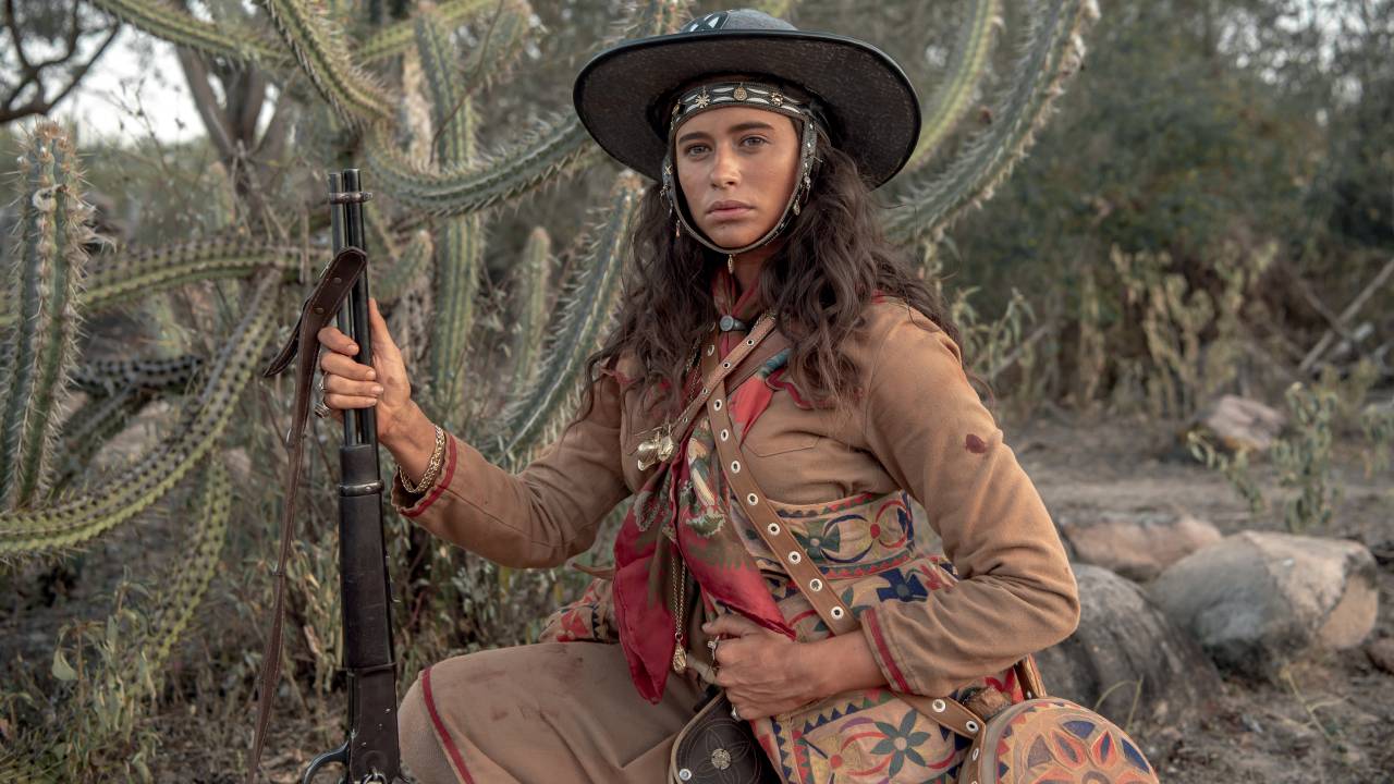OUSADA - Isadora Cruz como a mocinha que entra para o bando em Guerreiros do Sol: em busca de voz e propósito