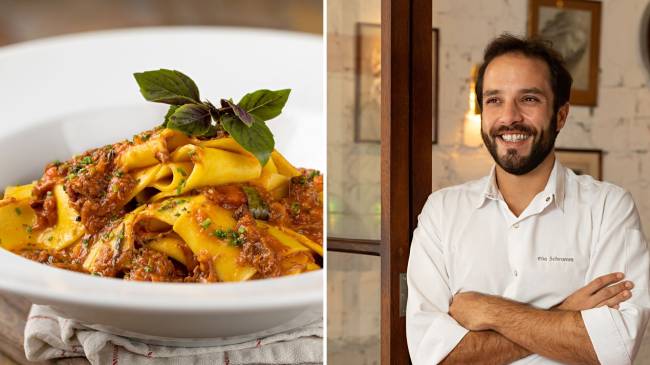 Babbo Osteria, comandado pelo chef Elia Schramm