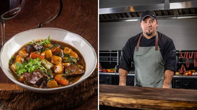 Chef argentino Adair Herrera, do Pátio, da Casa Horto