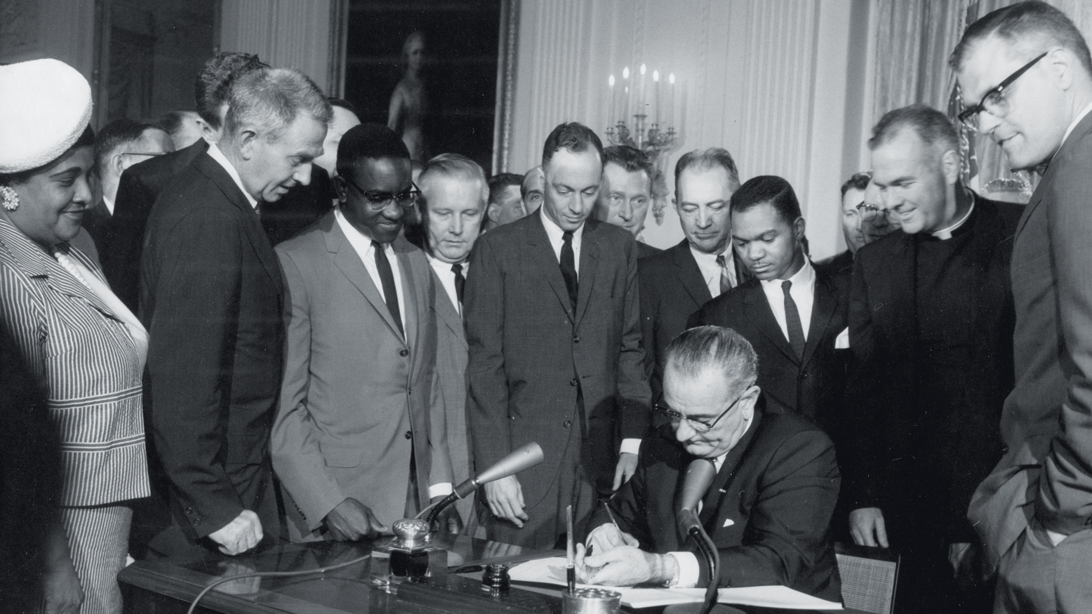 ANTECEDENTE -&ensp;Lyndon Johnson: Guarda Nacional foi acionada em 1965