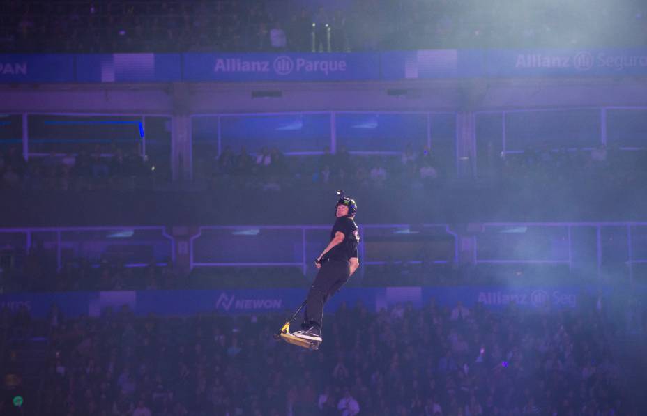 Apresentação do Nitro Circus Tour Brasil 2025, realizada no Allianz Parque, em São Paulo