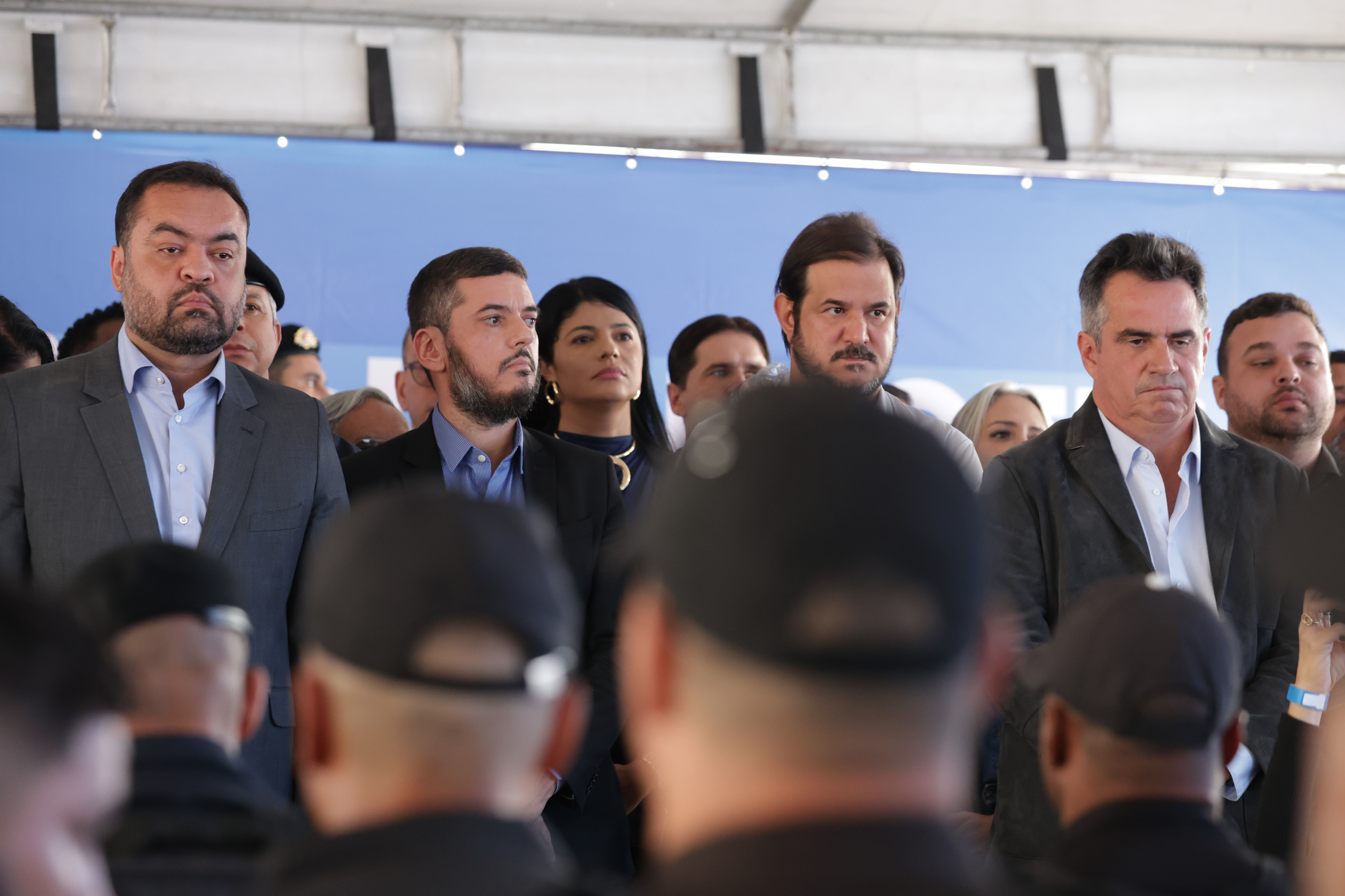 Em clima de campanha, Bacellar e Castro inauguram base da polícia após fim de semana crítico na segurança