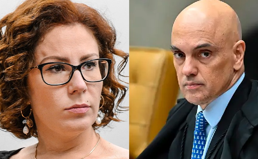 Alexandre de Moraes libera redes sociais de Carla Zambelli