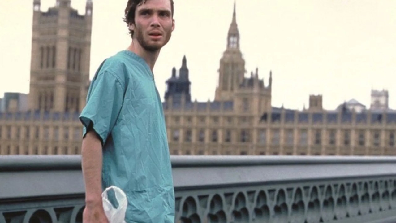 Cillian Murphy no filme 'Extermínio' de 2002 -