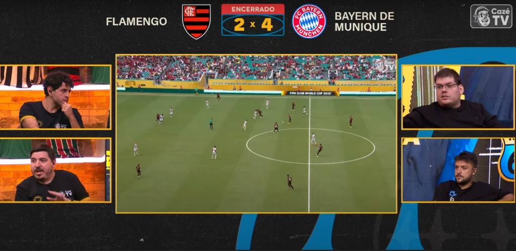 Eliminação do Flamengo no Mundial faz CazéTV bater recorde de audiência