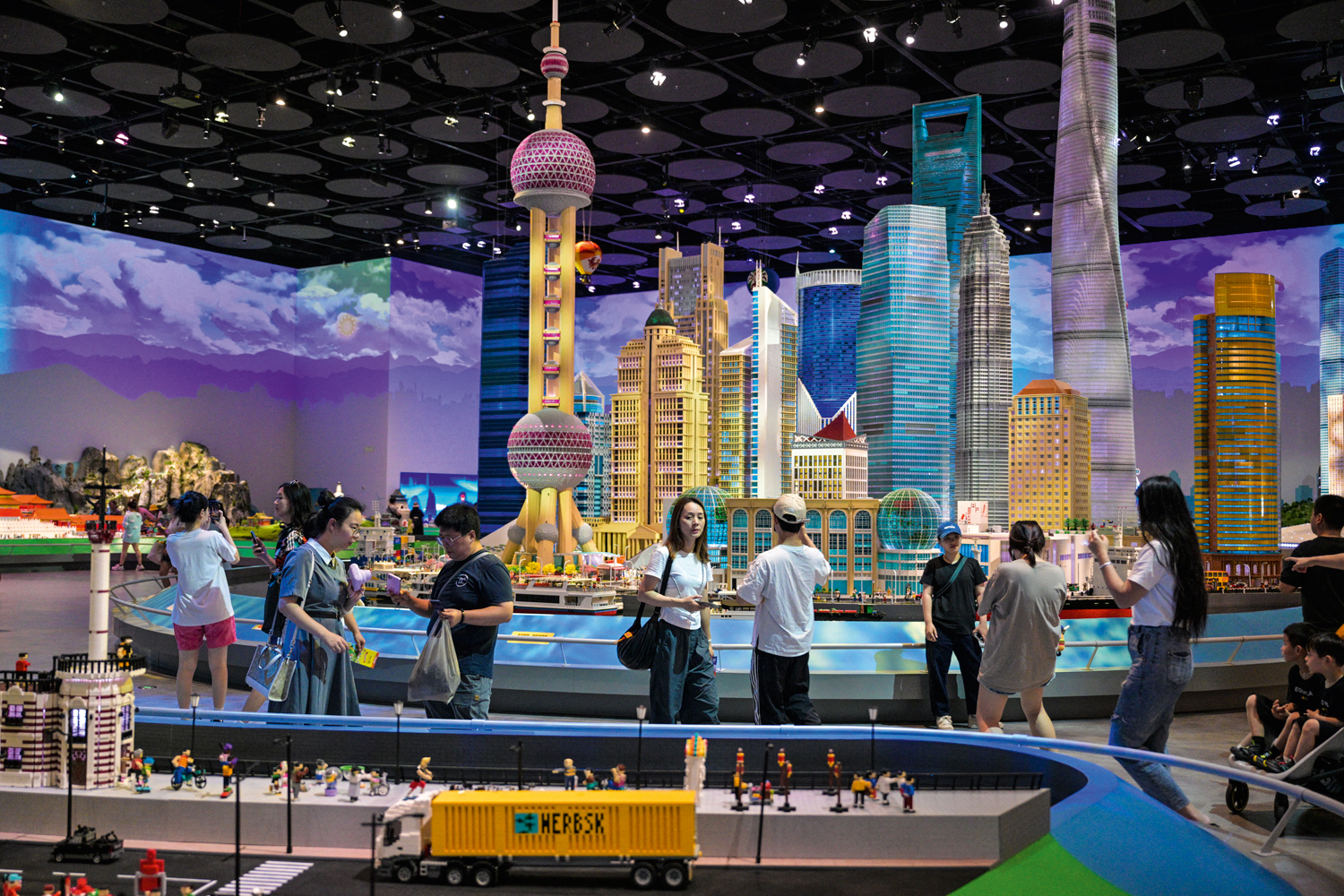 ATRA&Ccedil;&Atilde;O -&ensp;Xangai em miniatura: cidade foi escolhida por ser centro financeiro