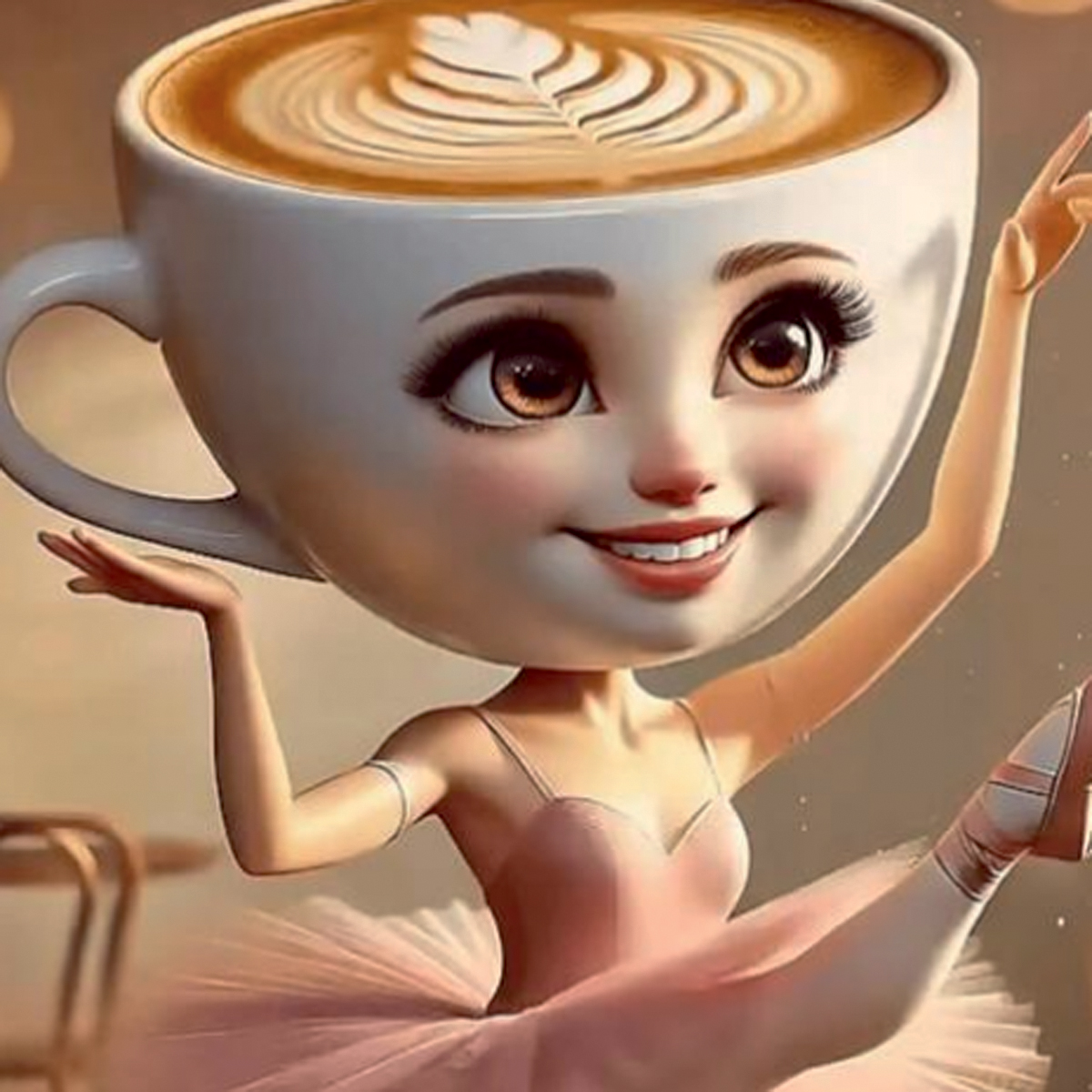 BALLERINA CAPPUCCINA - A personagem: uma bailarina com uma x&iacute;cara de cappuccino no lugar da cabe&ccedil;a. Nasceu em mar&ccedil;o deste ano em uma conta do TikTok. Viralizou com velocidade assustadora, ao alcan&ccedil;ar 19,5 milh&otilde;es de visualiza&ccedil;&otilde;es e 2,2 milh&otilde;es de curtidas em apenas tr&ecirc;s semanas, capturando aten&ccedil;&atilde;o global.