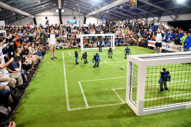 RoboCup Soccer: Humanoid League @ WK RoboCup 2024. Final CIT Brains vs Kura.