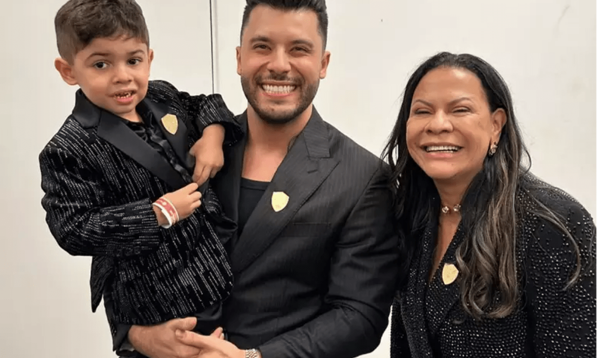 Léo, Murilo Huff e Ruth Moreira