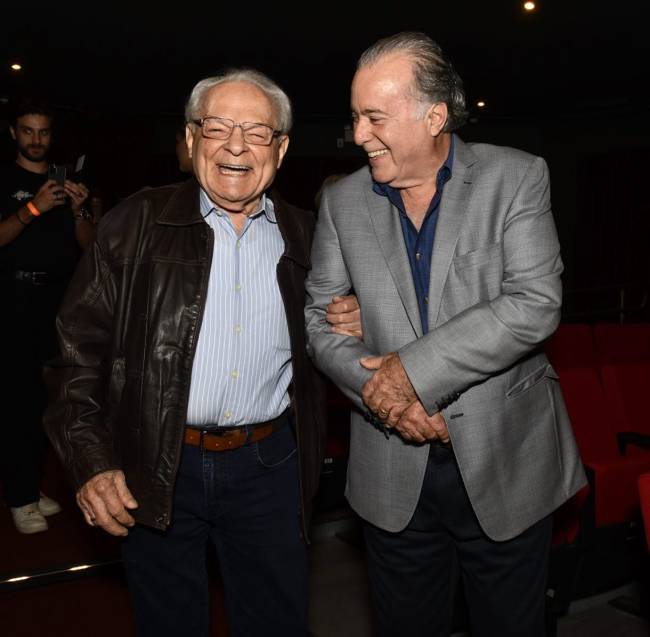 Othon Bastos e Tony Ramos – 19º APTR 2025 Othon Bastos e Tony Ramos – 19º APTR 2025