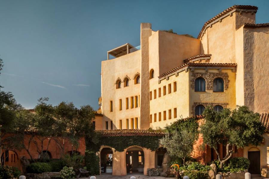 Fachada Hotel Cala di Volpe