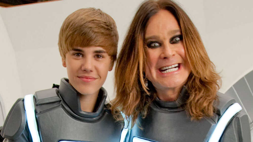 A amizade inusitada entre Ozzy Osbourne e Justin Bieber