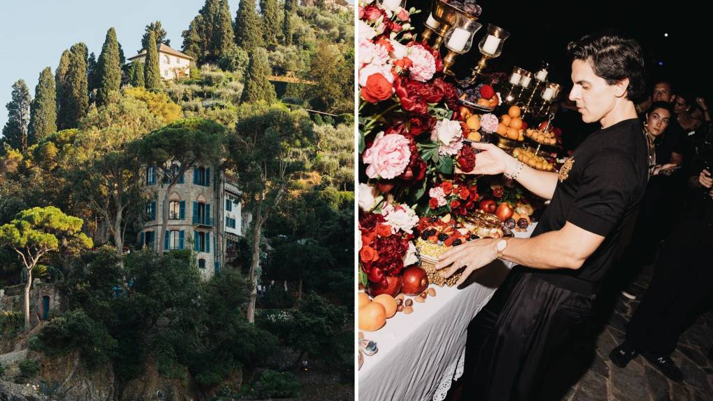 A festa de empresário carioca na vila de Dolce & Gabbana em Portofino