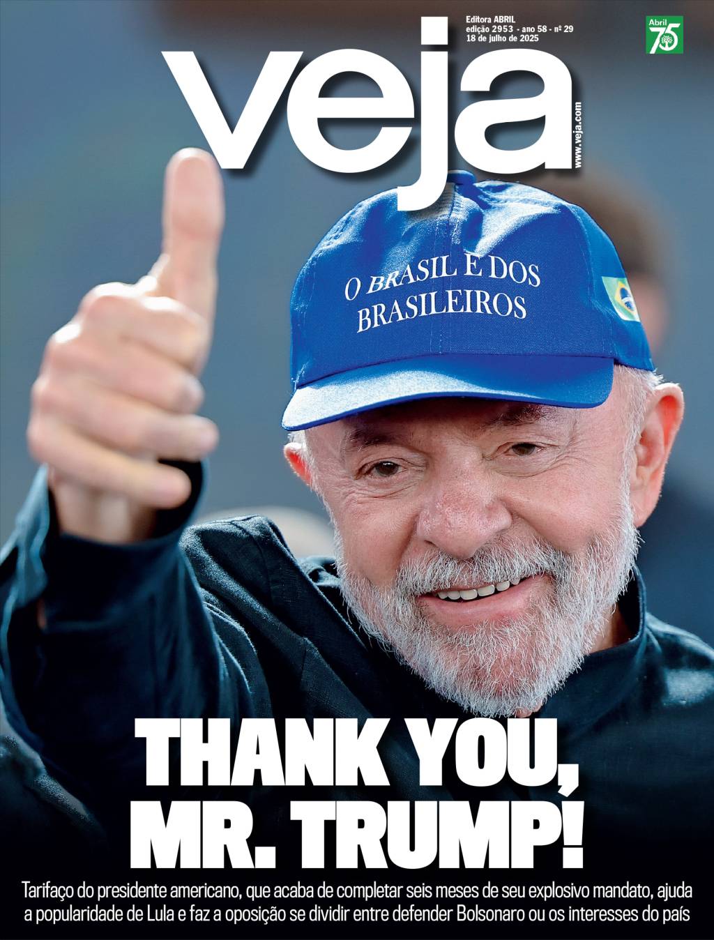 THANK YOU, MR. TRUMP! - 18/07/2025
