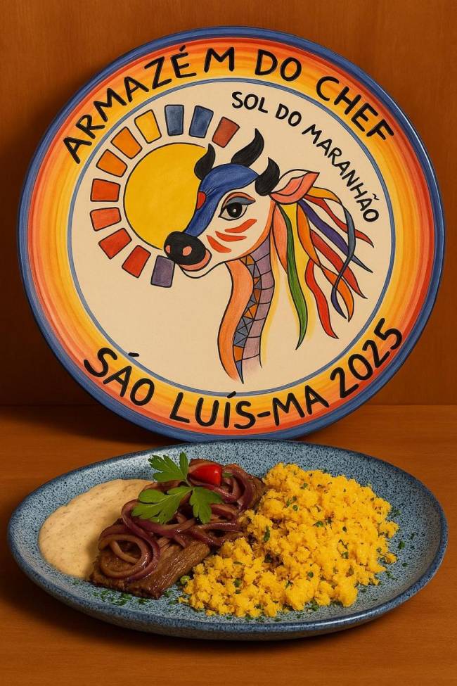 Prato da boa lembrança 2025. “Sol do Maranhão “ ( carne de sol de filé mignon com pirão de leite e farofa de banana) Prato da boa lembrança 2025. “Sol do Maranhão “ ( carne de sol de filé mignon com pirão de leite e farofa de banana)
