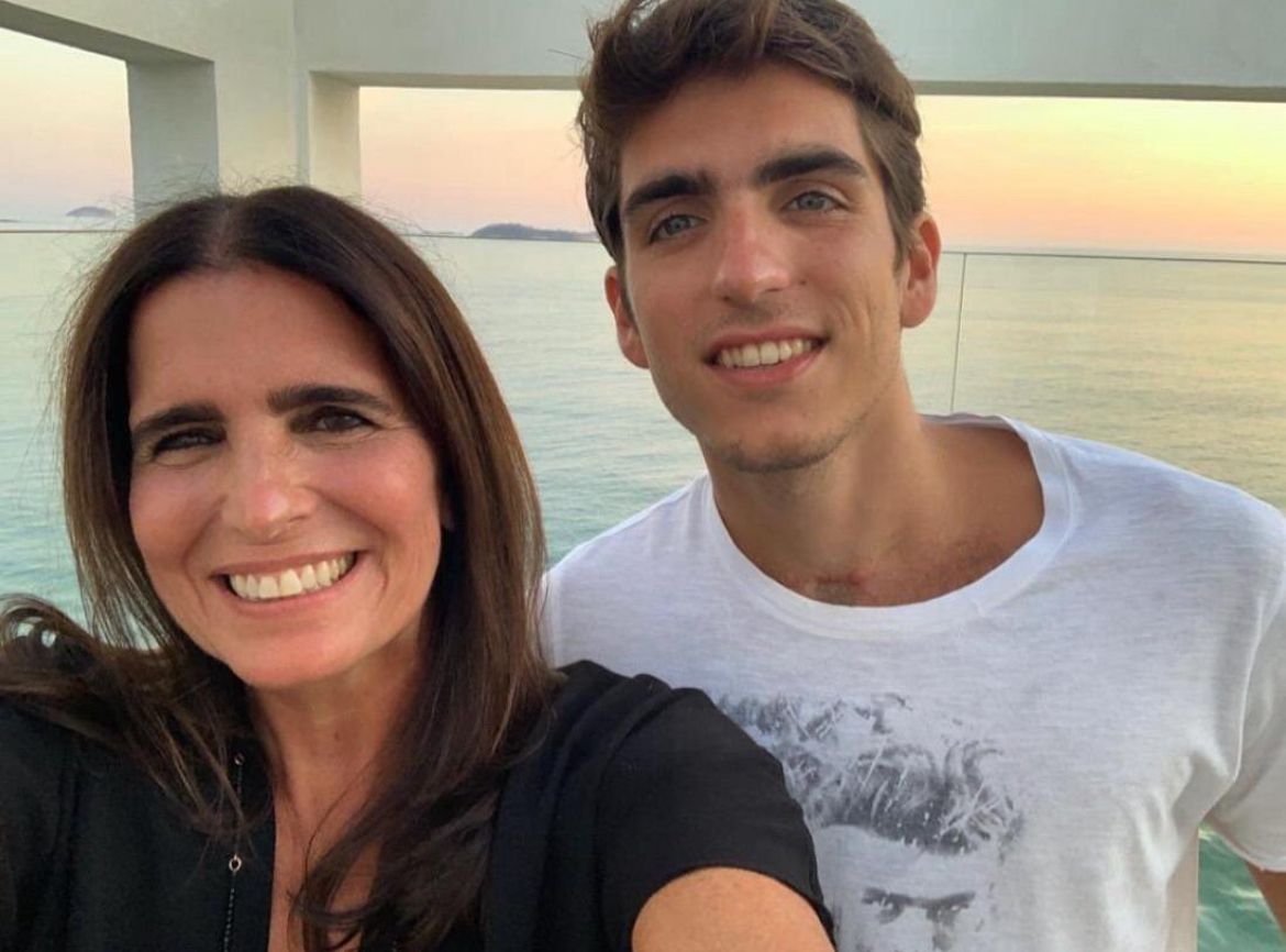 A atitude do filho de Malu Mader após críticas a Juliana Marins