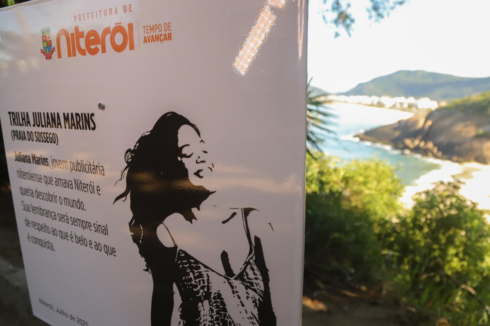 Mirante e trilha ganham o nome de Juliana Marins, e mãe agradece o carinho de ‘desconhecidos’