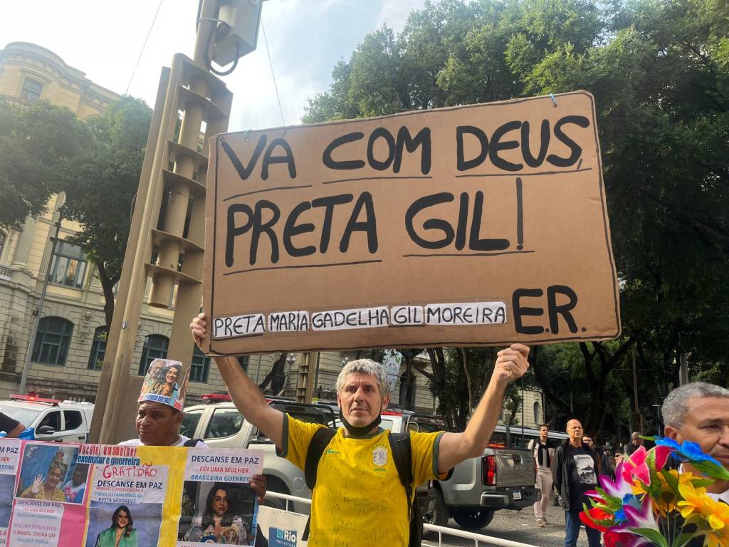 O motivo que levou ao atraso no velório de Preta Gil