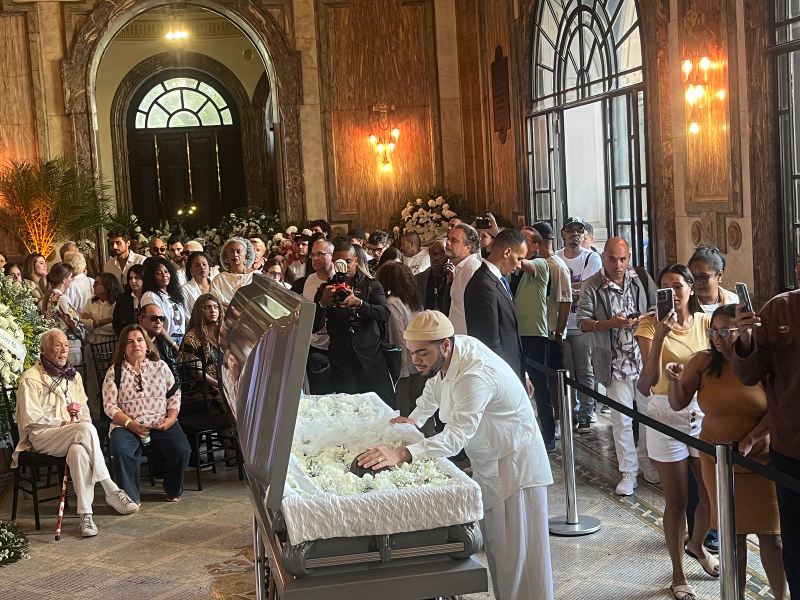 A emocionante despedida de Francisco, único filho de Preta Gil