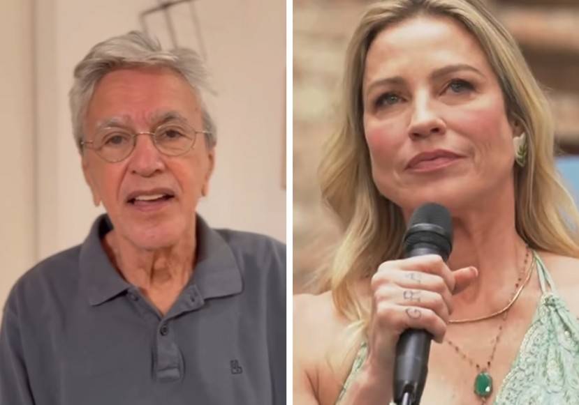 Caetano Veloso e Luana Piovani