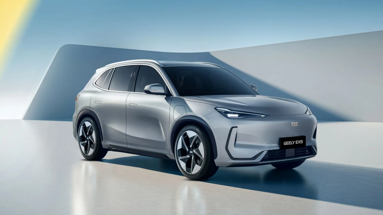 Geely EX5, SUV médio que marca a estreia da Geely no mercado brasileiro