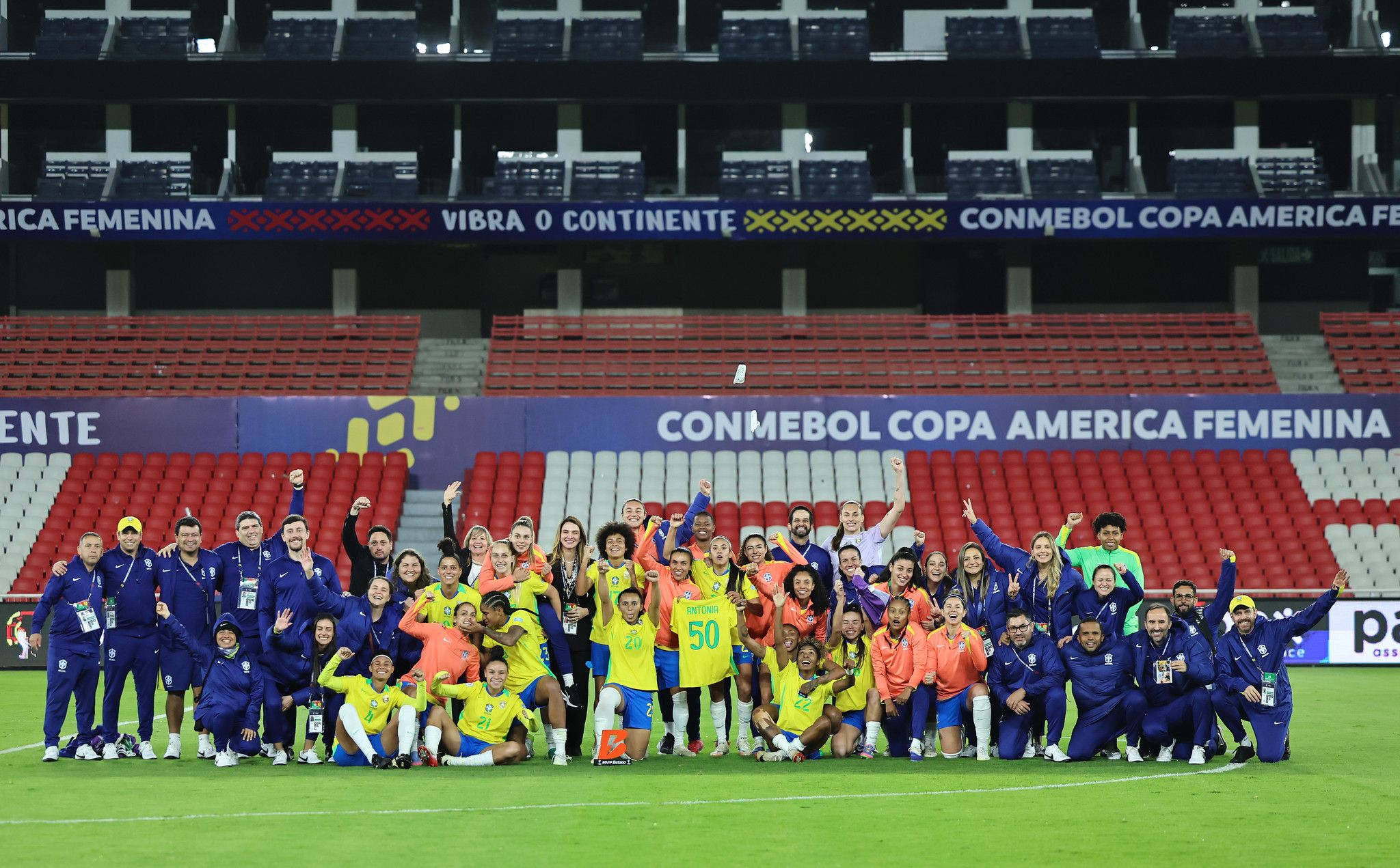 Classificação da seleção feminina para a final da Copa América garante vaga nas Olimpíadas