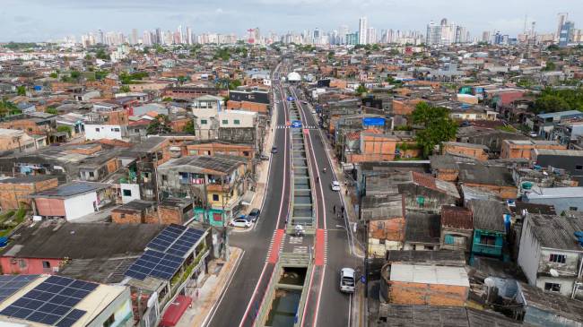 Área central de Belém, no Pará