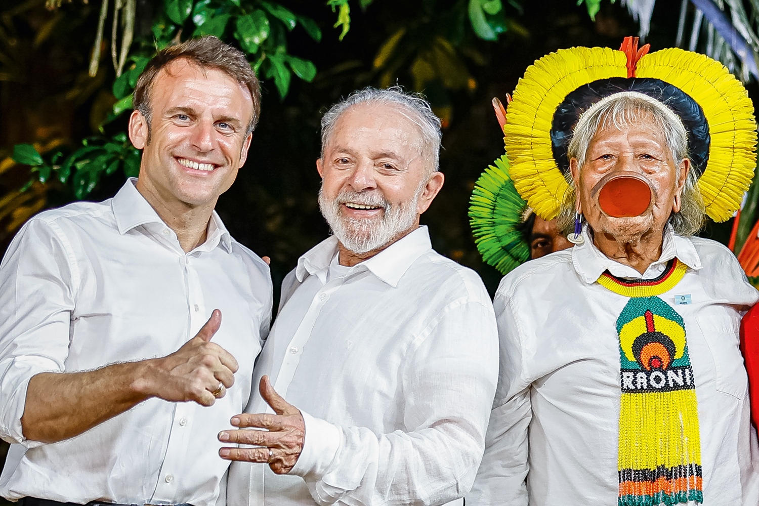 DEGUSTA&Ccedil;&Atilde;O -&ensp;Macron, Lula e Raoni: passeio pelas f&aacute;bricas de chocolate