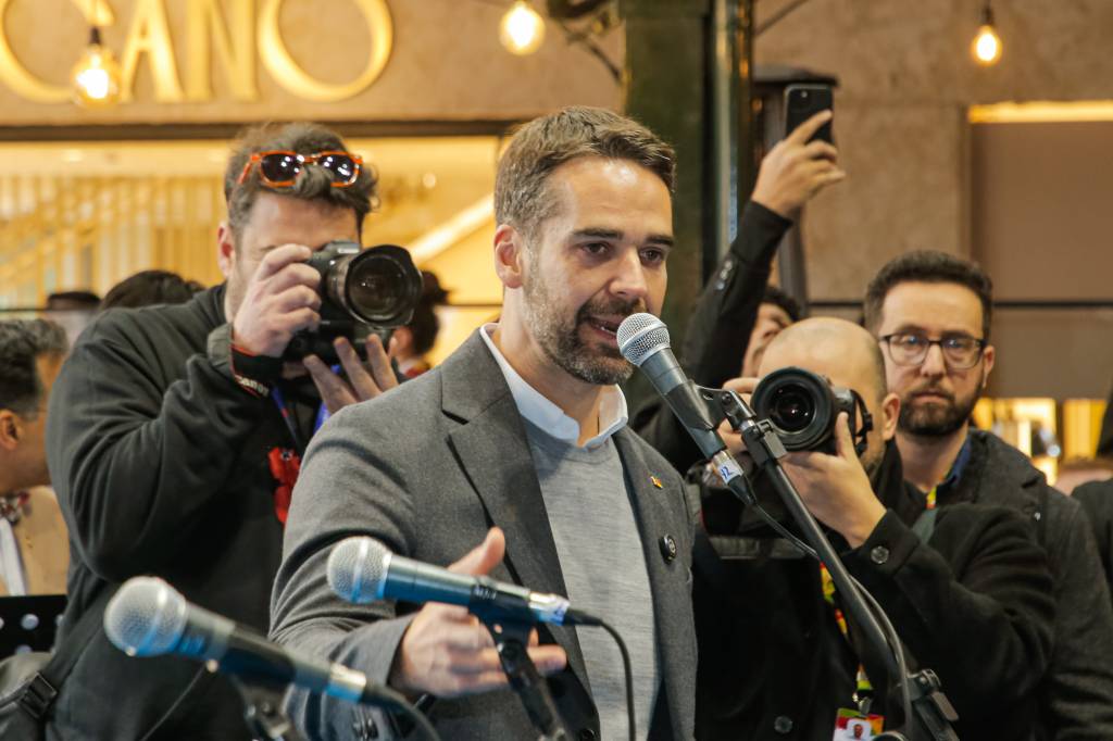 Como Eduardo Leite roubou a cena no Festival de Gramado