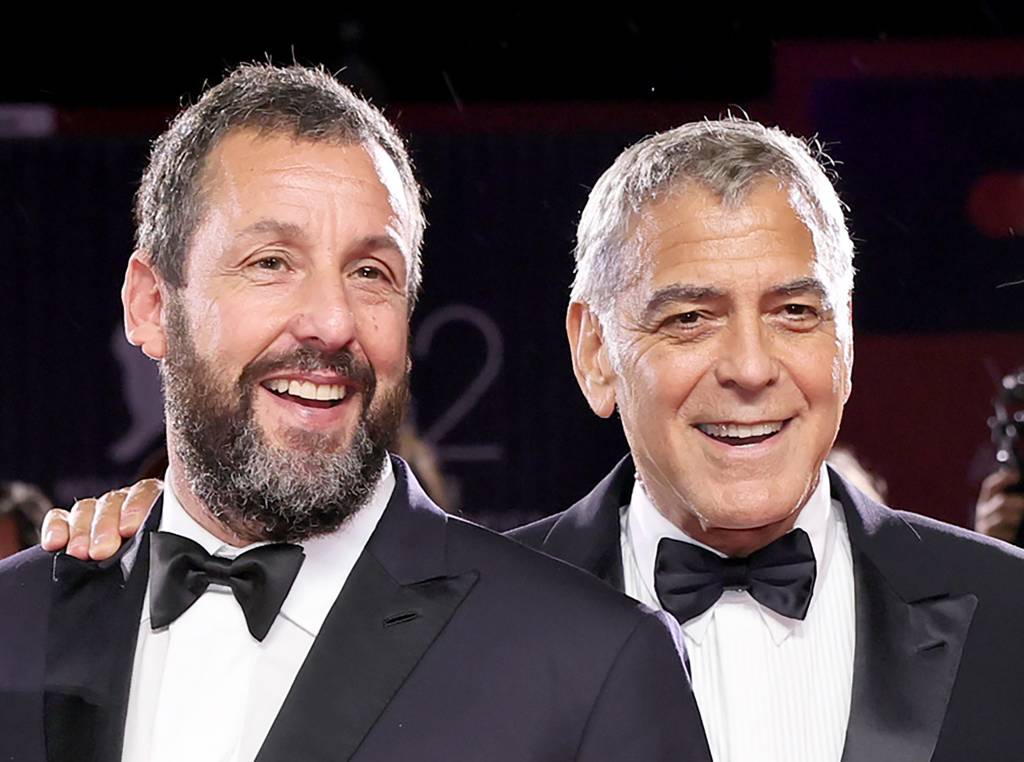 A reação a filme de George Clooney e Adam Sandler no Festival de Veneza