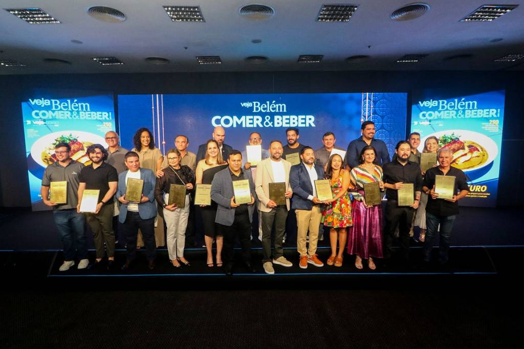Os campeões da noite: dezesseis categorias contempladas pelo VEJA BELÉM COMER & BEBER 2025/2026
