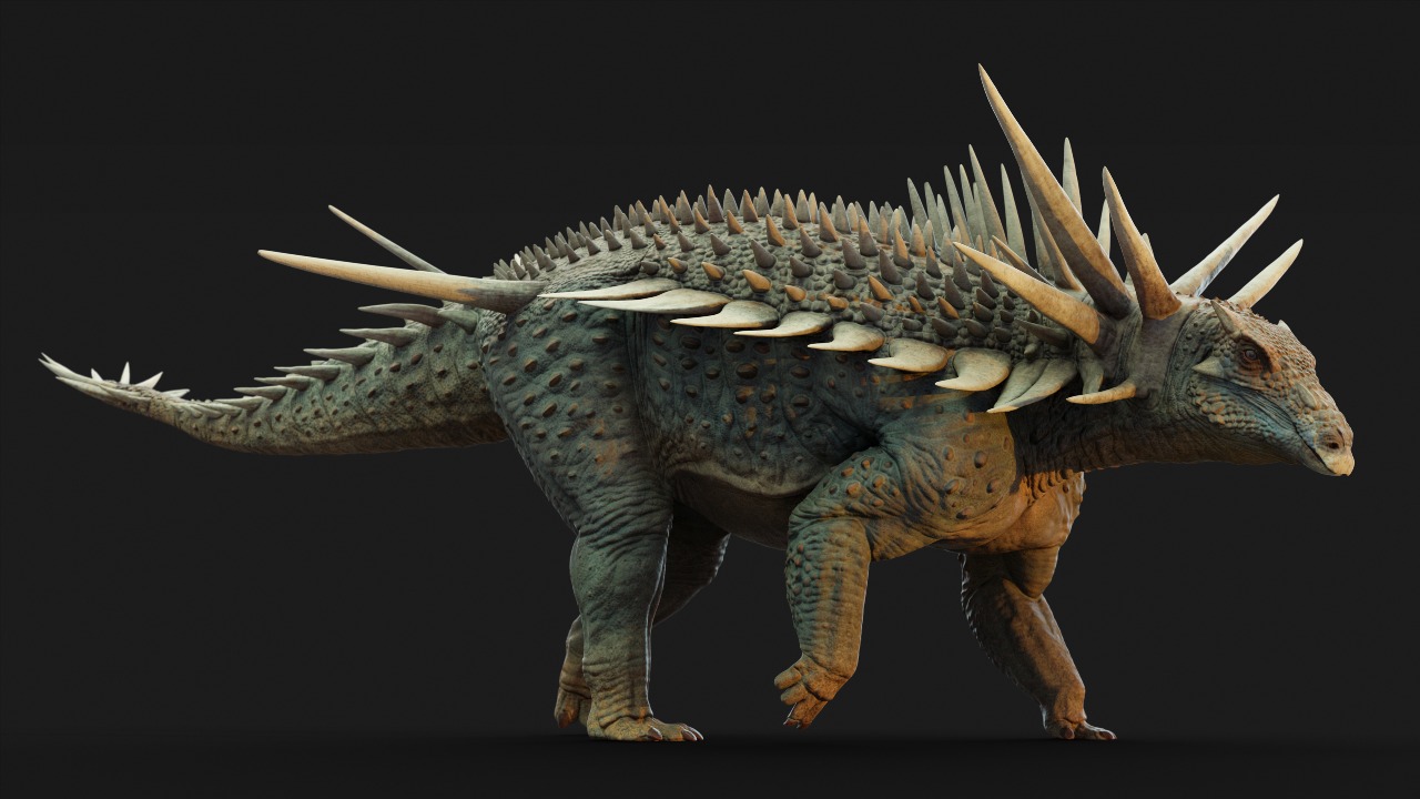 Tanque de guerra jurássico: fóssil revela dinossauro ‘blindado’ no Marrocos