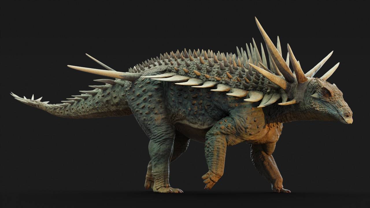 Tanque de guerra jurássico: fóssil revela dinossauro ‘blindado’ no Marrocos
