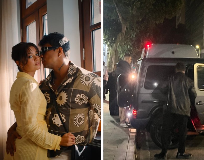 Sophie Charlotte e Xamã burlam esquema em festão de Bruna Marquezine